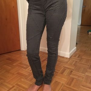 Helmut Lang seamed skinny pant